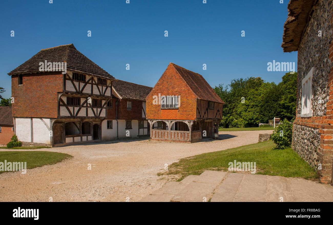 Weald & Downland Open Air Museum.Singleton,West Sussex , in Inghilterra. Foto Stock