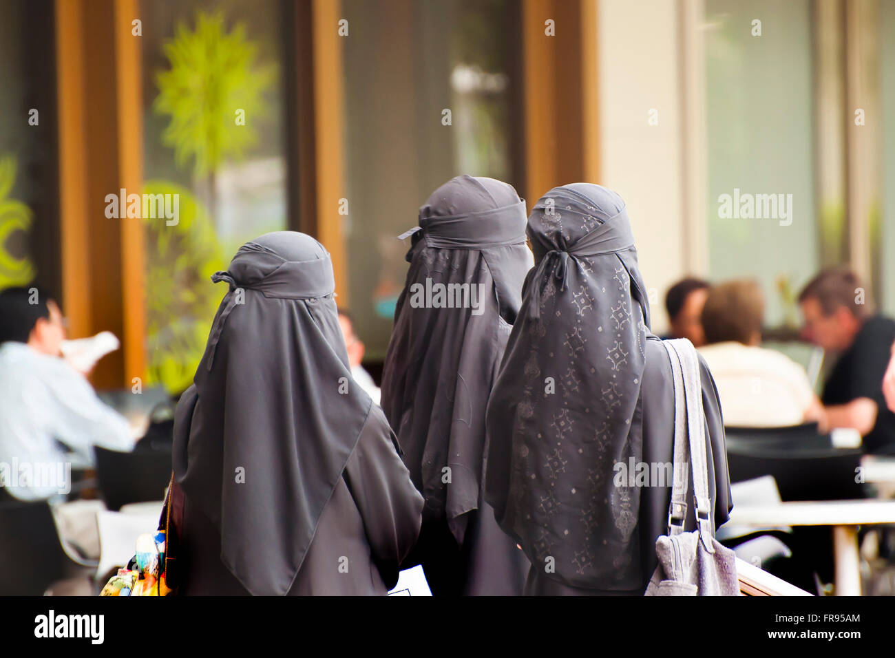 Le donne musulmane - Malesia Foto Stock