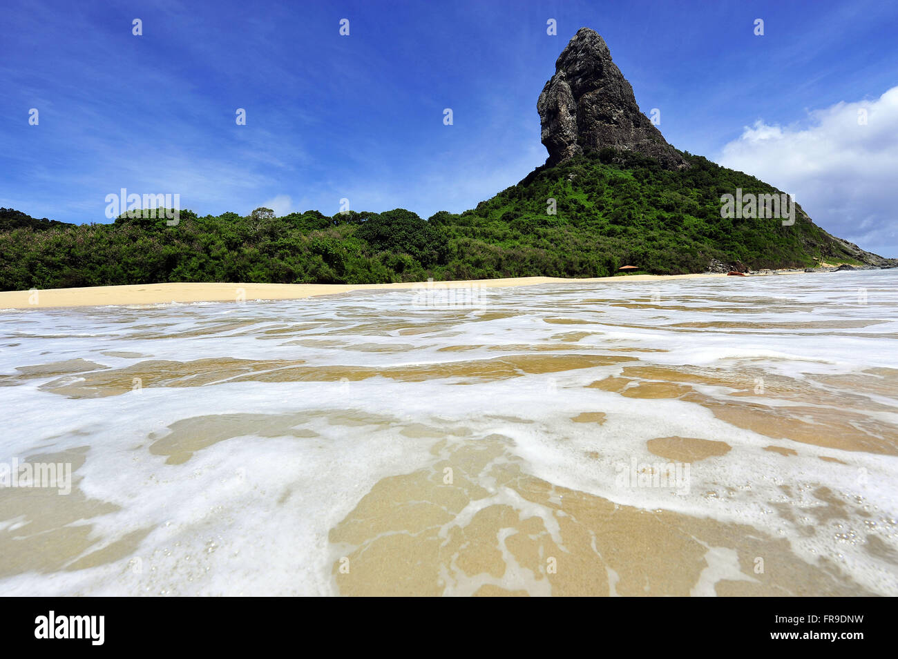 Praia da Conceicao incidentali Morro do Pico - arcipelago di Fernando de Noronha Foto Stock