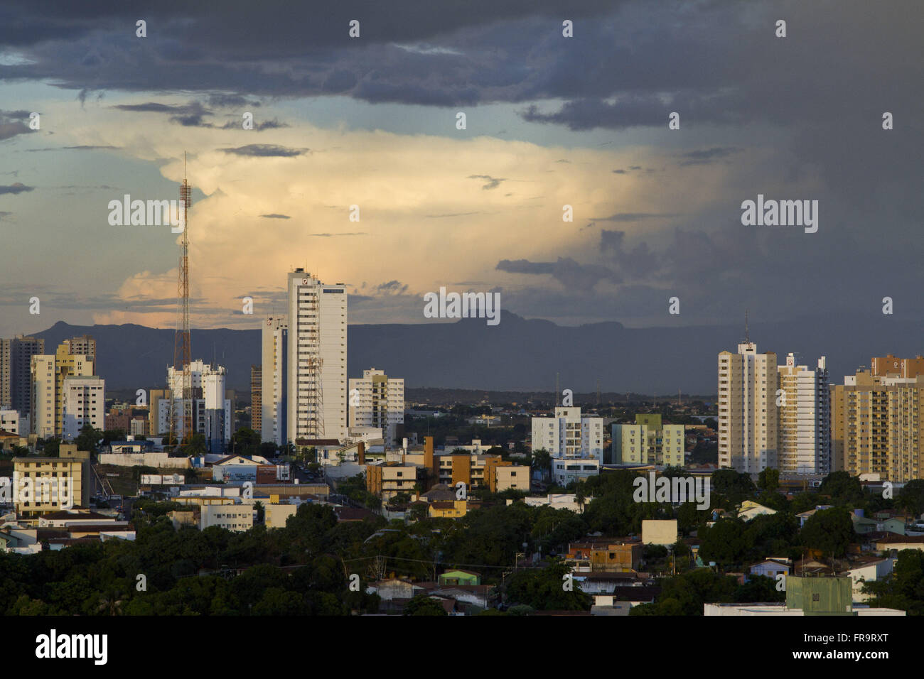 Vista aerea del centro storico della città - il Patrimonio Nazionale da IPHAN Foto Stock