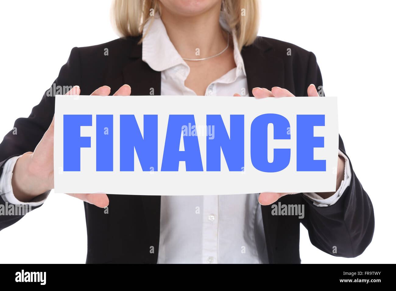 Finanza Finanza finanziaria denaro concetto di business investment Foto Stock