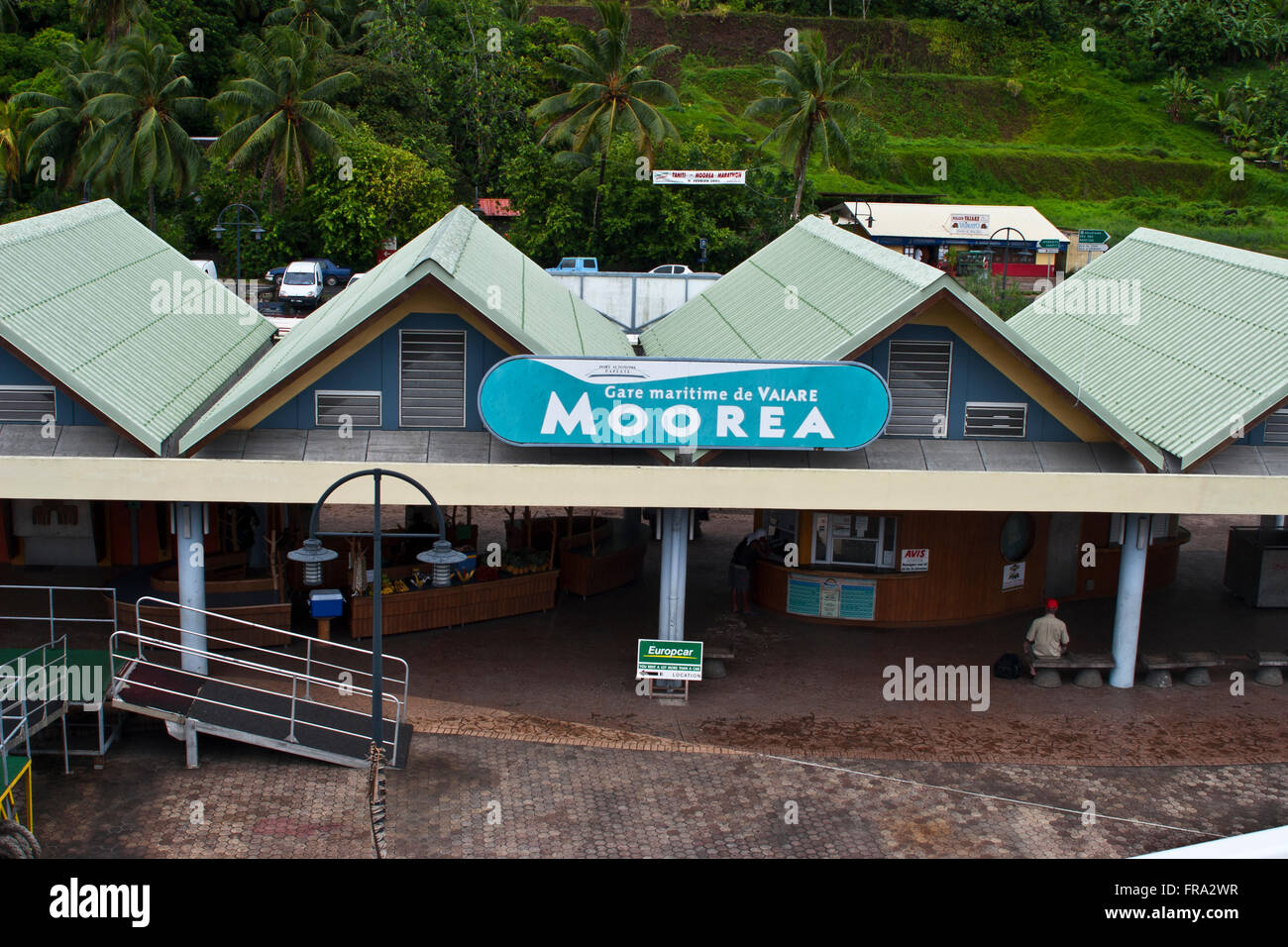 Isola di Moorea, Polinesia Francese Foto Stock