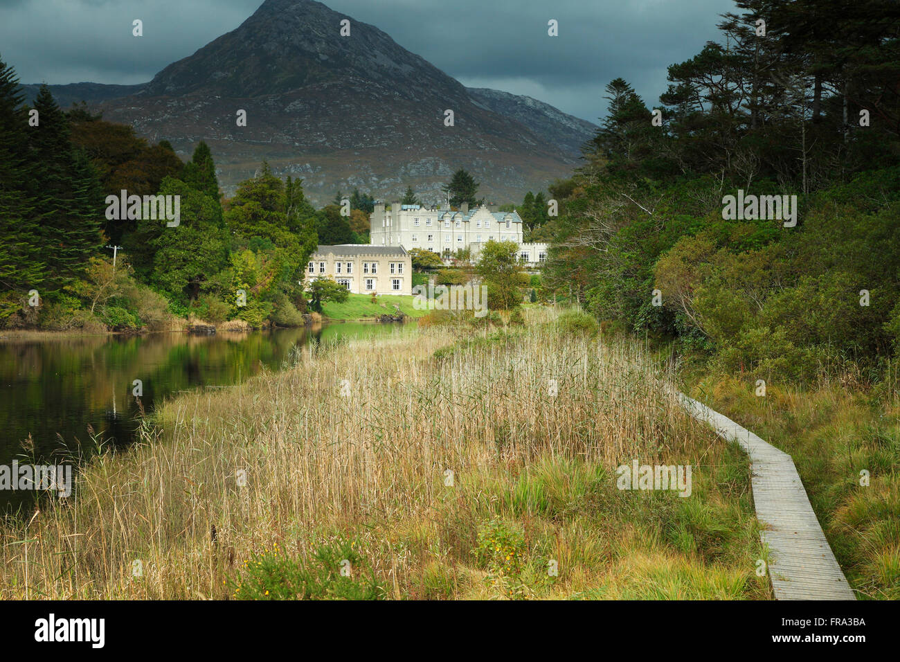 Ballynahinch estate in Connemara regione; contea di Galway, Irlanda Foto Stock