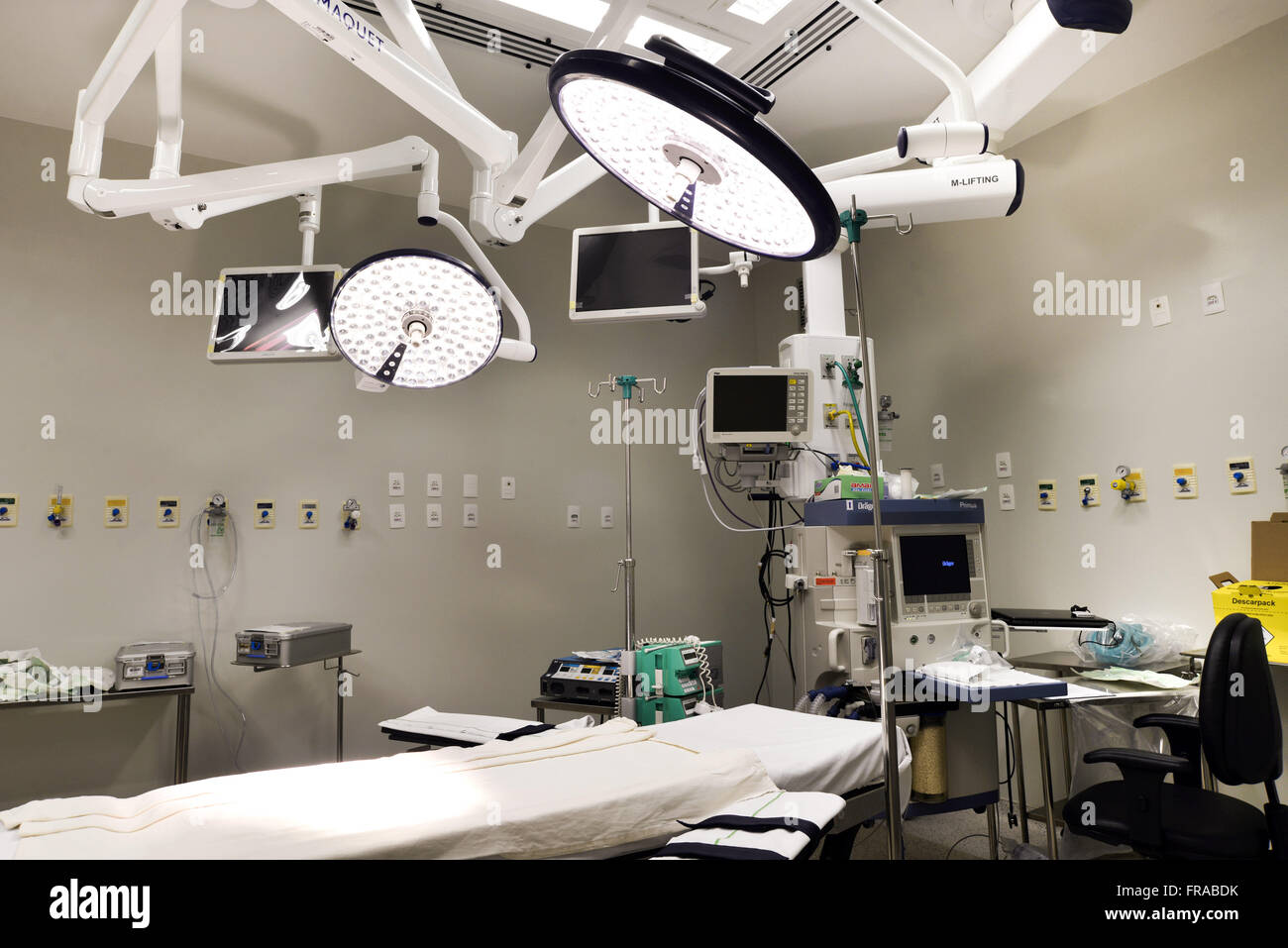 Centro chirurgico in ospedale privato Foto Stock