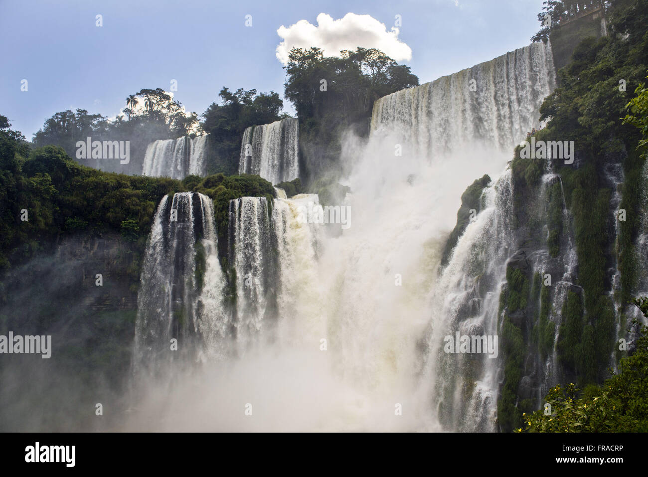 Salto Bossetti - Cataratas del Iguazu - Parco Nazionale di Iguazu Foto Stock