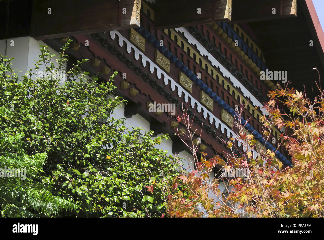 Casa con stile bavarese in architettura Sierra Gaucha Foto Stock