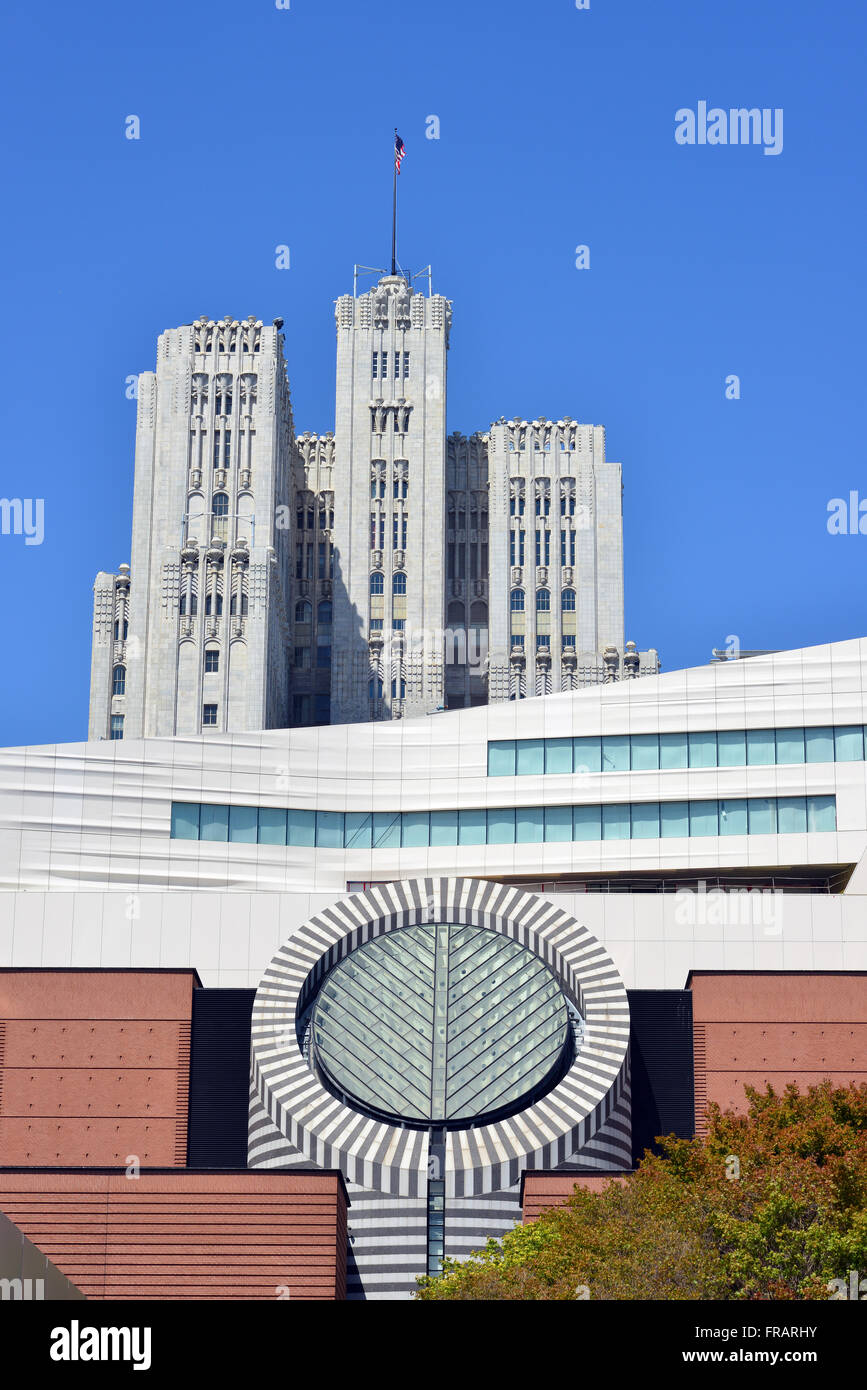 SFMOMA Museo di Arte Moderna di San Francisco Foto Stock