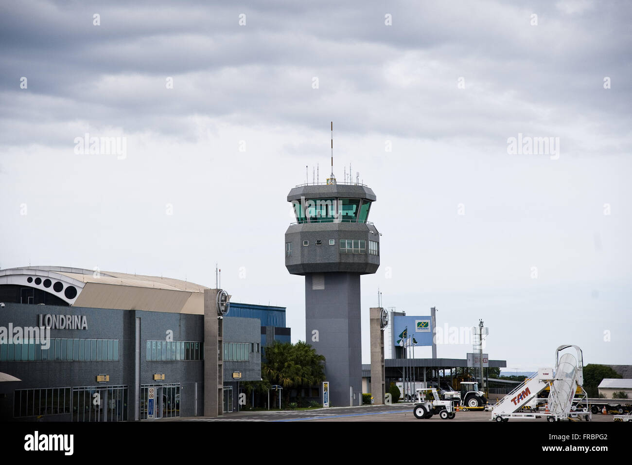 Aeroporto di Londrina - Governatore Jose Richa - Nuovo quartiere Airport - lato est della città Foto Stock