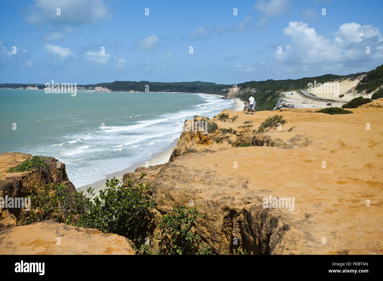 Spiaggia comune situato nella parte orientale della regione di Natal Foto Stock