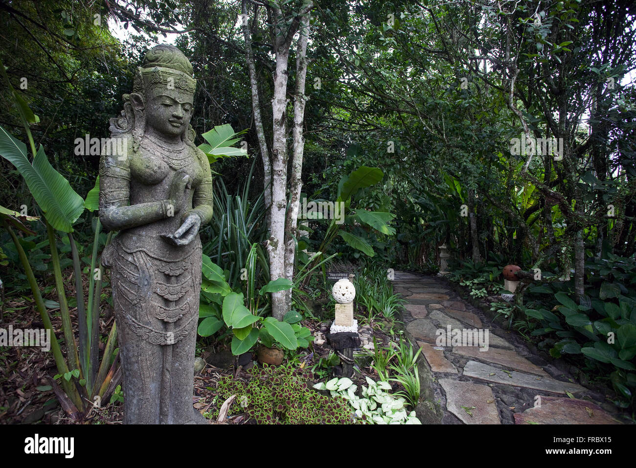 Ostello del Buddha in Ilha do Mel, Parco Statale di Ilha do Mel Foto Stock
