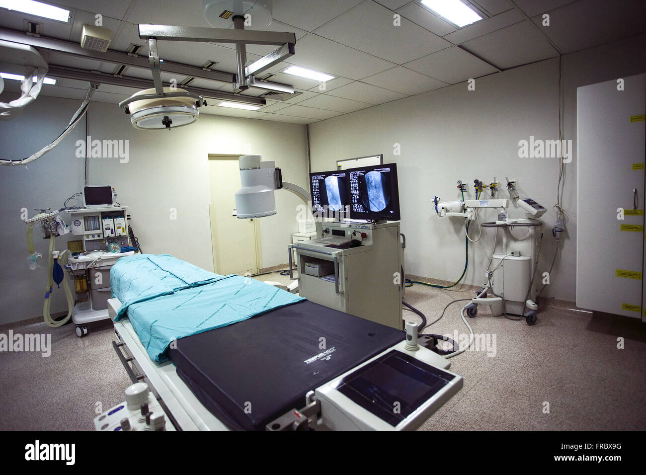 Emodinamica del settore pubblico ospedale Foto Stock