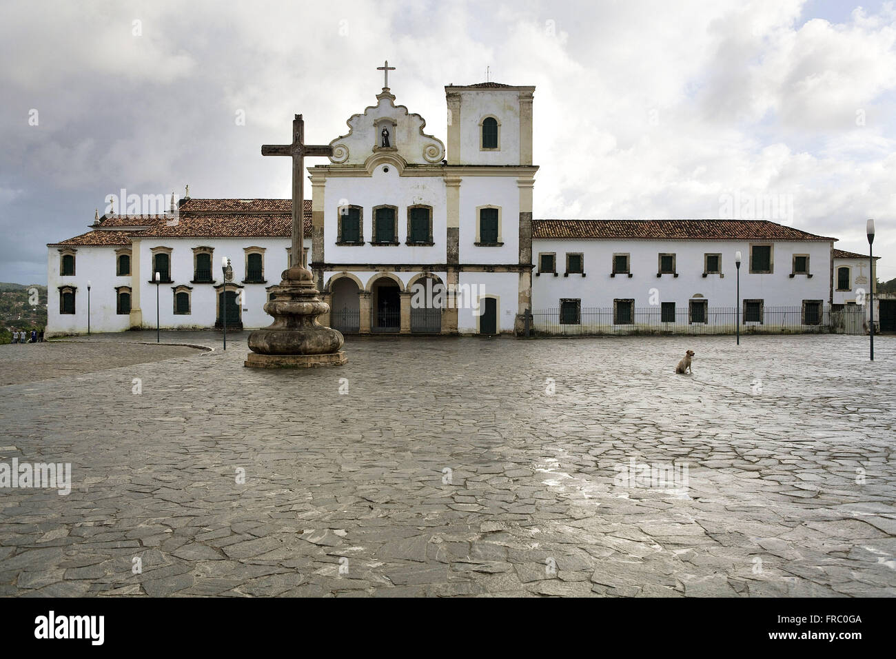 Chiesa e Convento di San Francisco nel centro storico della città di Sao Cristovao Foto Stock