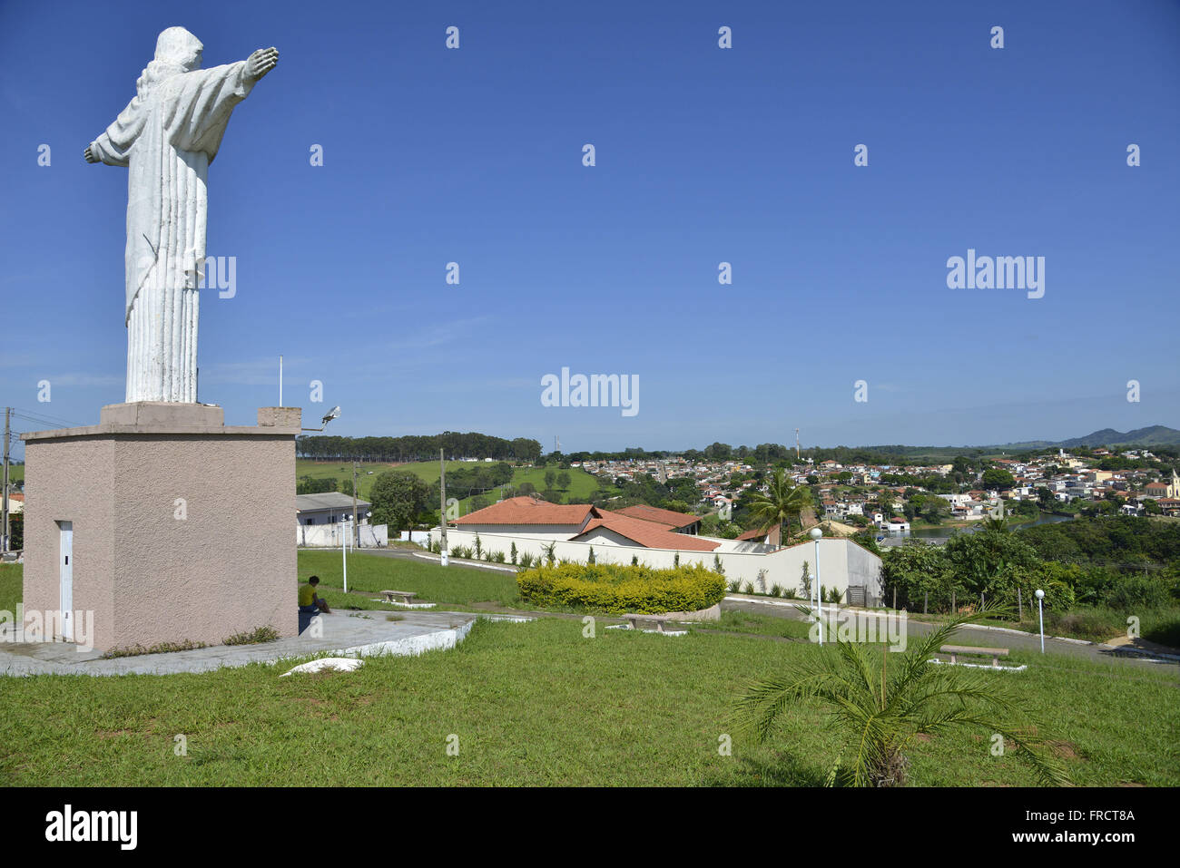 Vista panoramica della città dalla collina di Cristo Foto Stock
