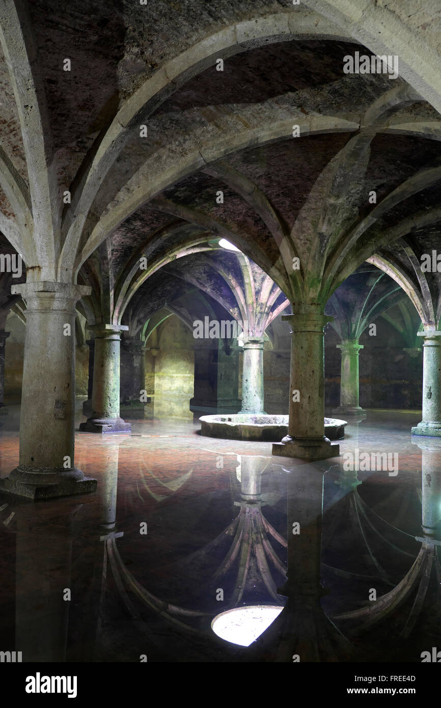 Cisterna portoghese, El Jadida, Doukkala-Abda, Marocco Foto Stock