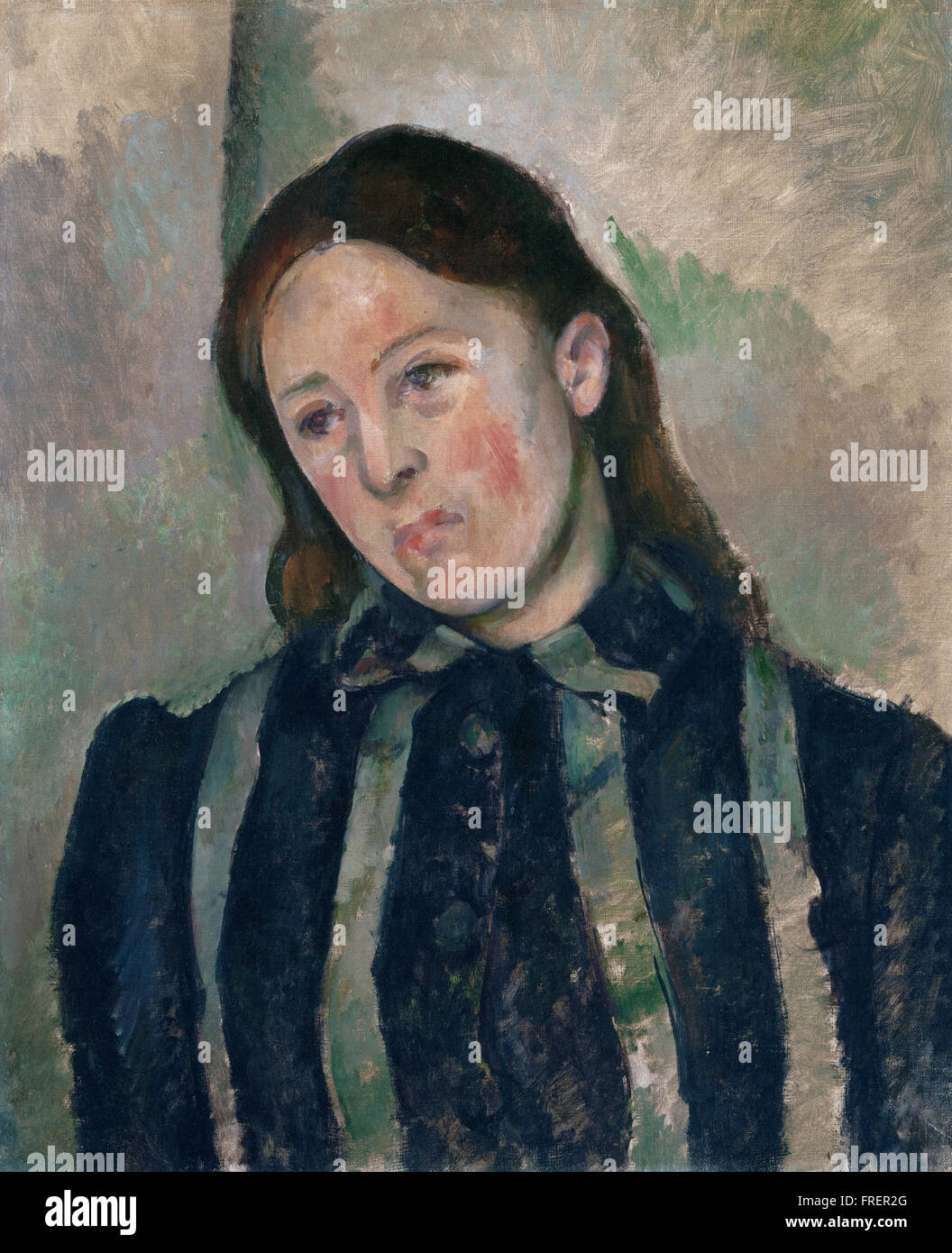 Paul Cézanne, francese - Ritratto di Madame Cézanne Foto Stock