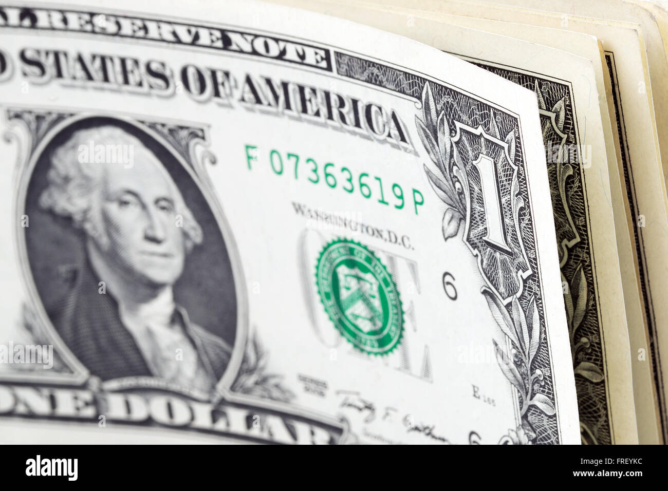 Dollari americani Foto Stock