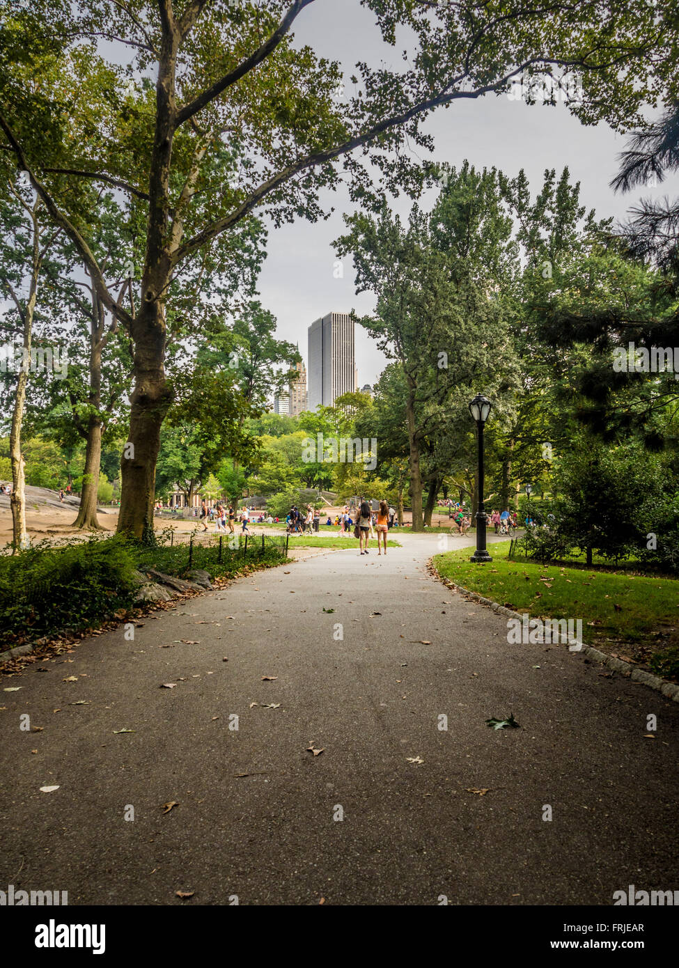 Il Central Park di New York City, Stati Uniti d'America Foto Stock