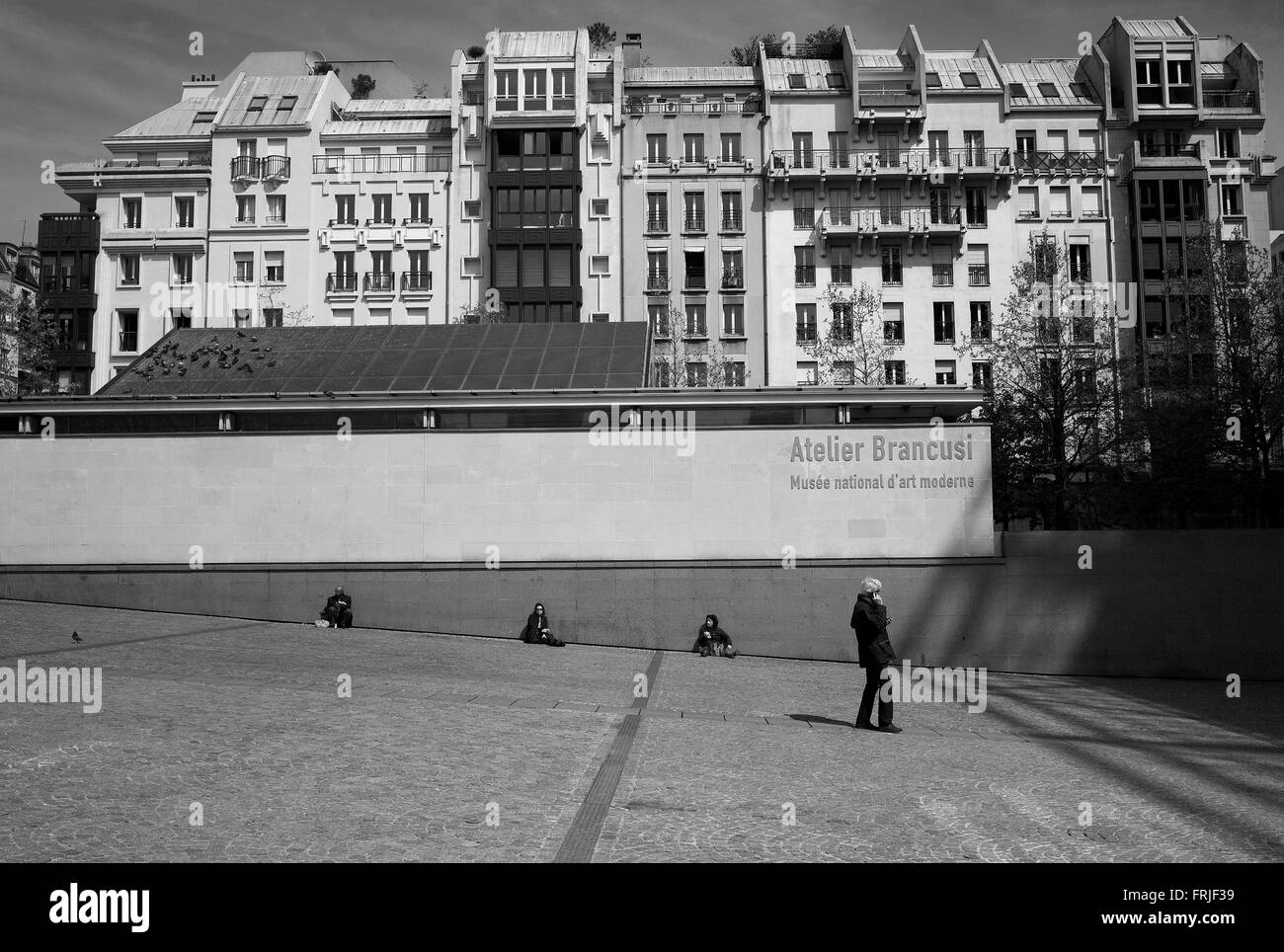 Atelier Brancusi, piazza Georges Pompidou di Parigi Foto Stock