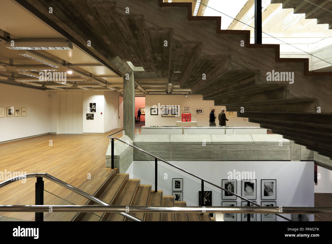 Vista interna del Kunsthaus di Zurigo Fine Art Museum di Zurigo, Svizzera Foto Stock