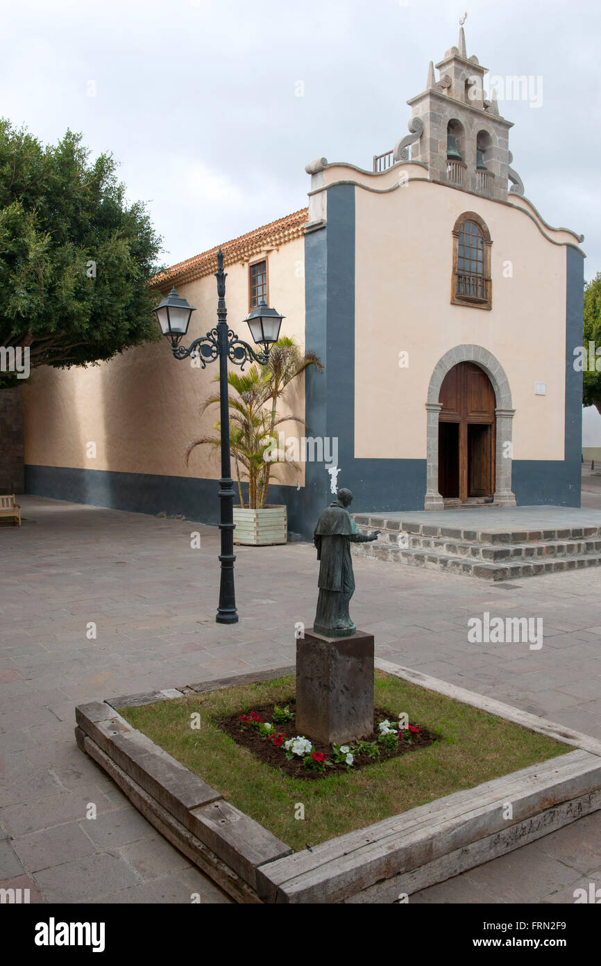 Spanien, Teneriffa, Arona, Iglesia de San Antonio Abad Foto Stock