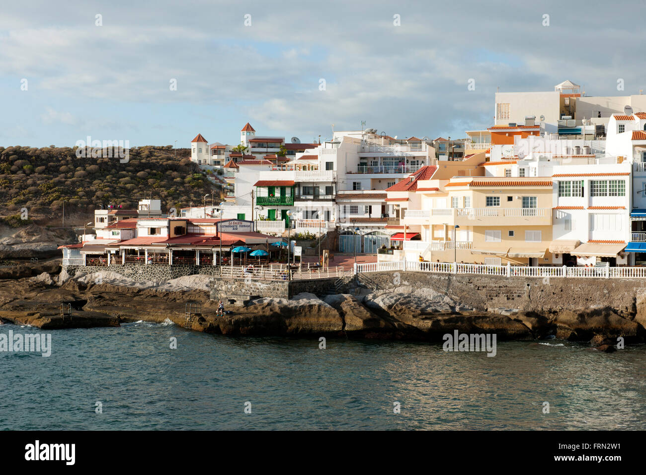 Spanien, Teneriffa, Costa Adeje, La Caleta Foto Stock