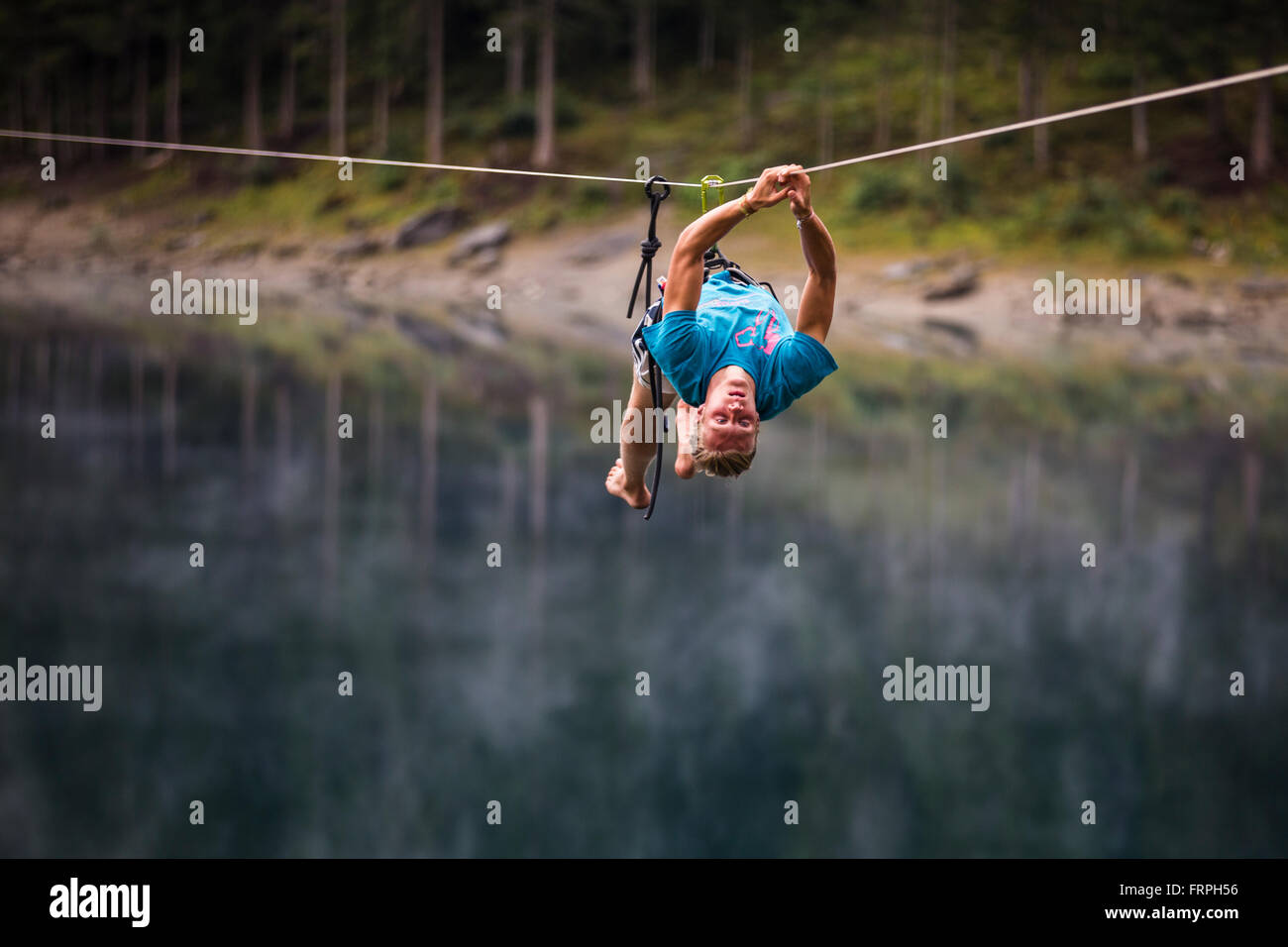 Linea di galleggiamento in Svizzera Foto Stock