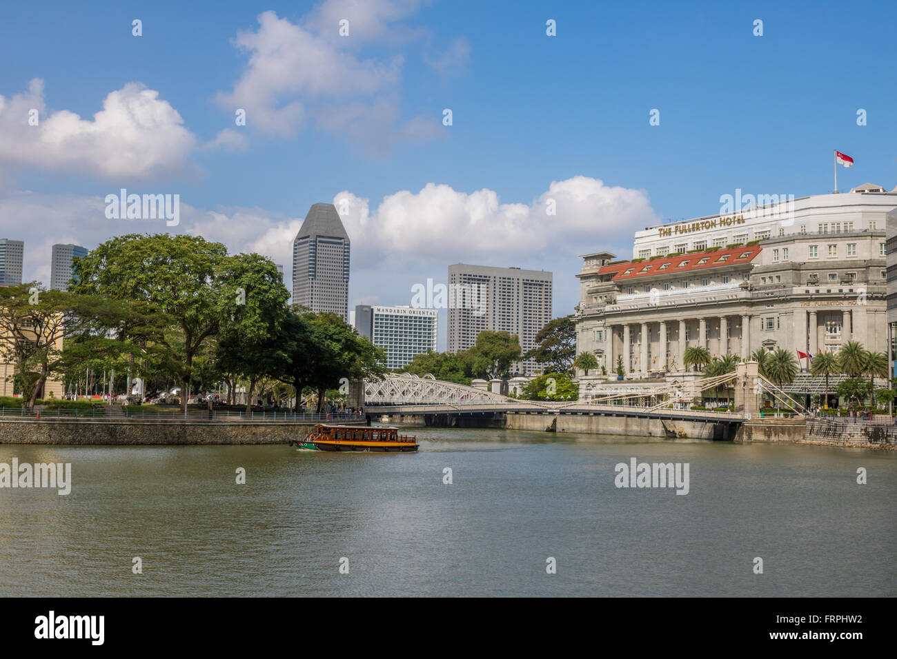 Singapore Singapore River Adrian Baker Foto Stock
