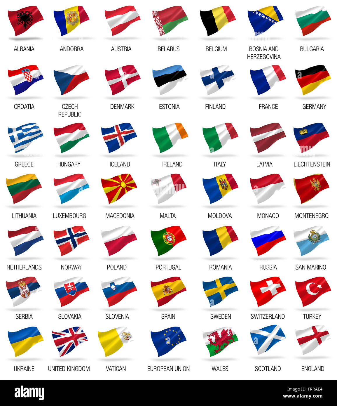 Bandiere del continente europeo immagini e fotografie stock ad alta  risoluzione - Alamy