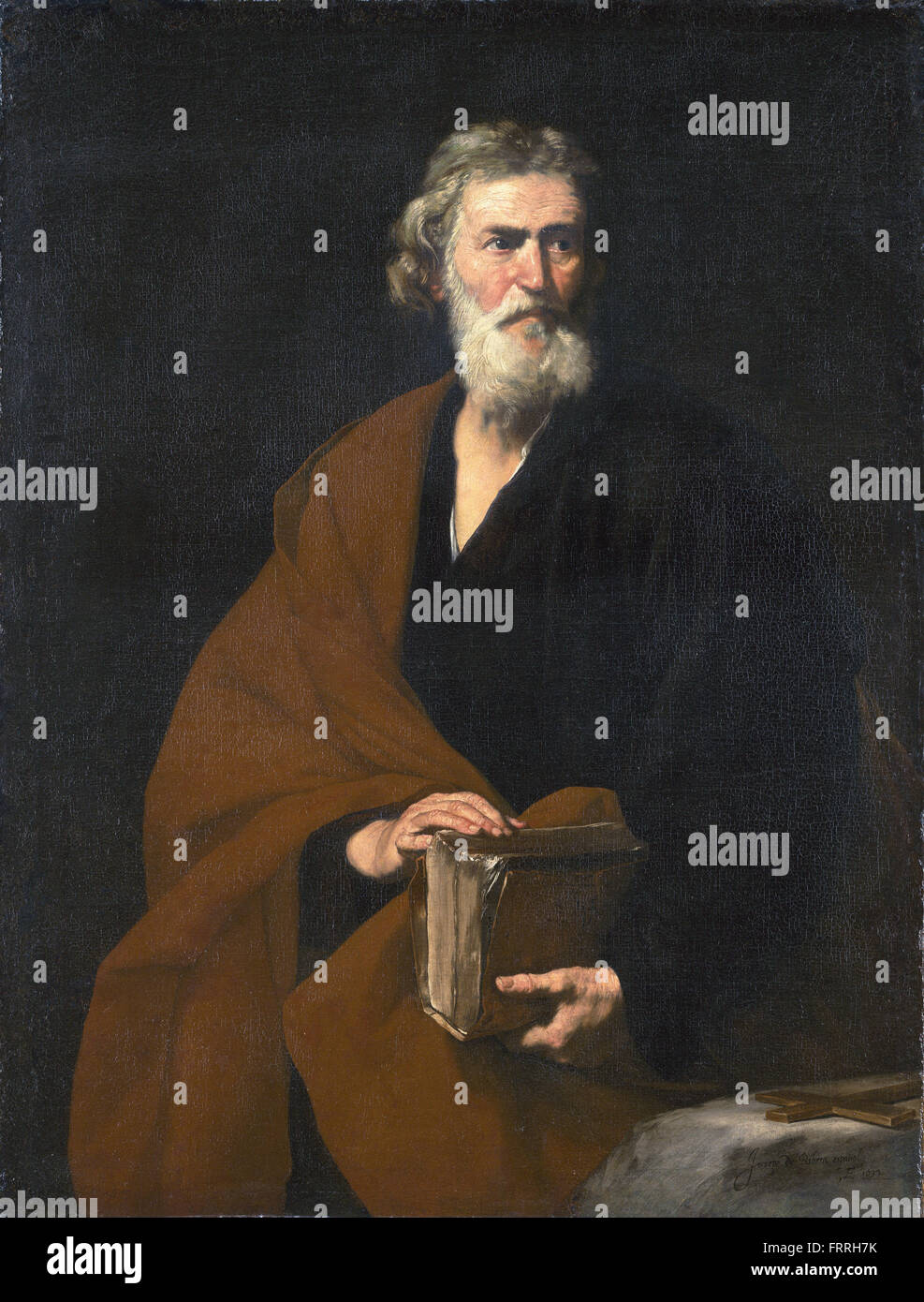 Jusepe de Ribera - San Matteo Foto Stock