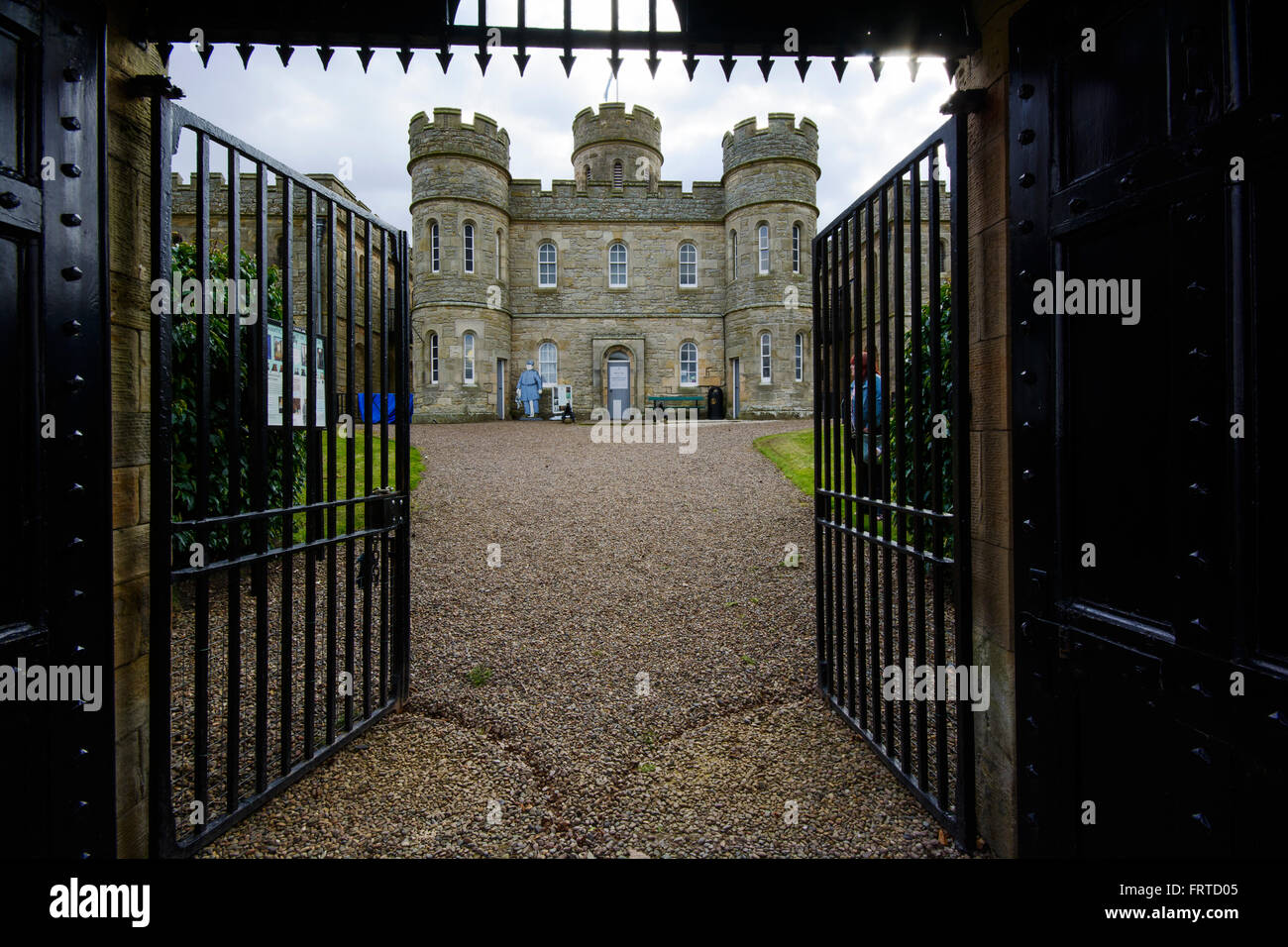 Prigione e museo del castello di jedburgh immagini e fotografie stock ...