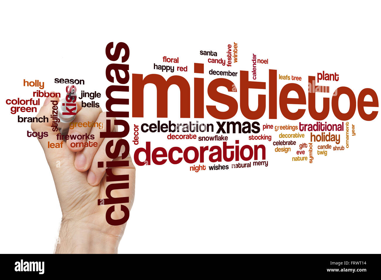 Vischio parola concetto di cloud Foto Stock