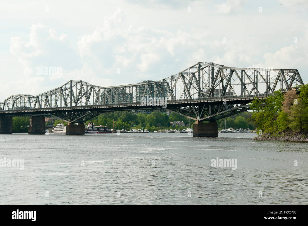 Ponte di Alexandra - Ottawa - Canada Foto Stock