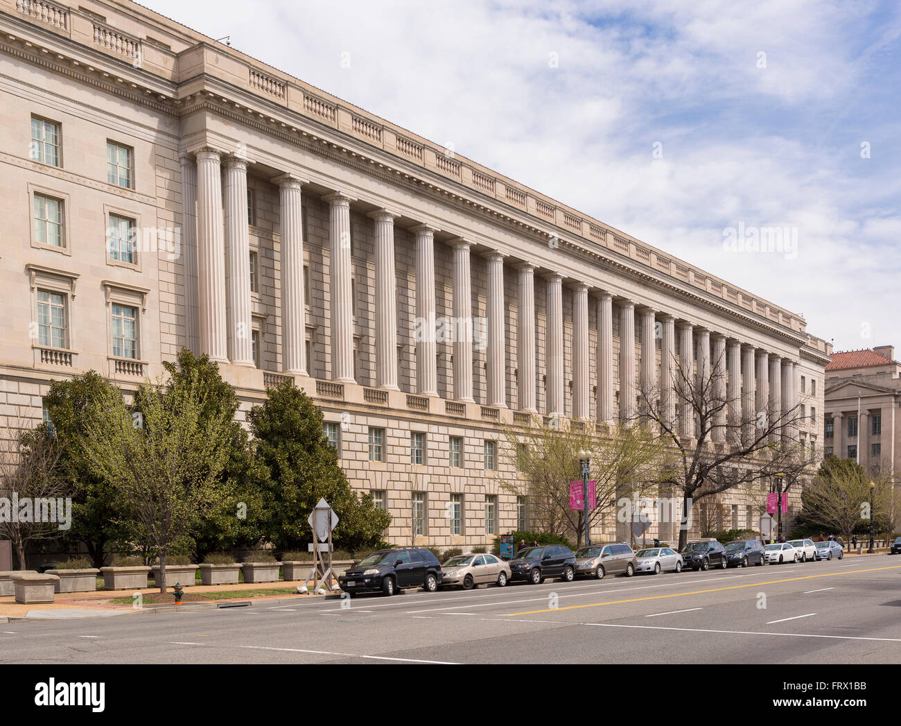 WASHINGTON, DC, Stati Uniti d'America - edificio IRS. Internal Revenue Service. Foto Stock