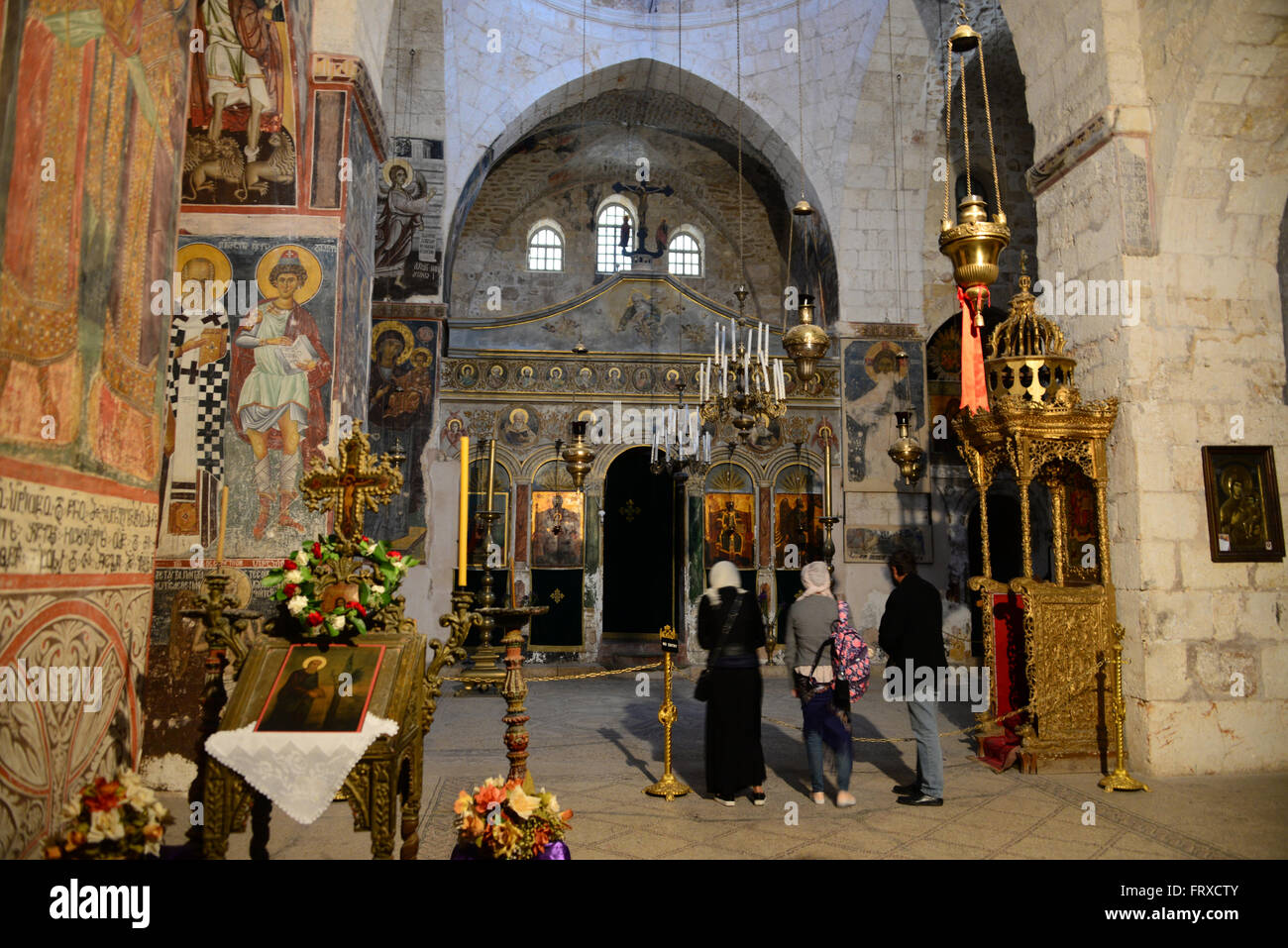 Nel monastero della Croce, Gerusalemme, Israele Foto Stock