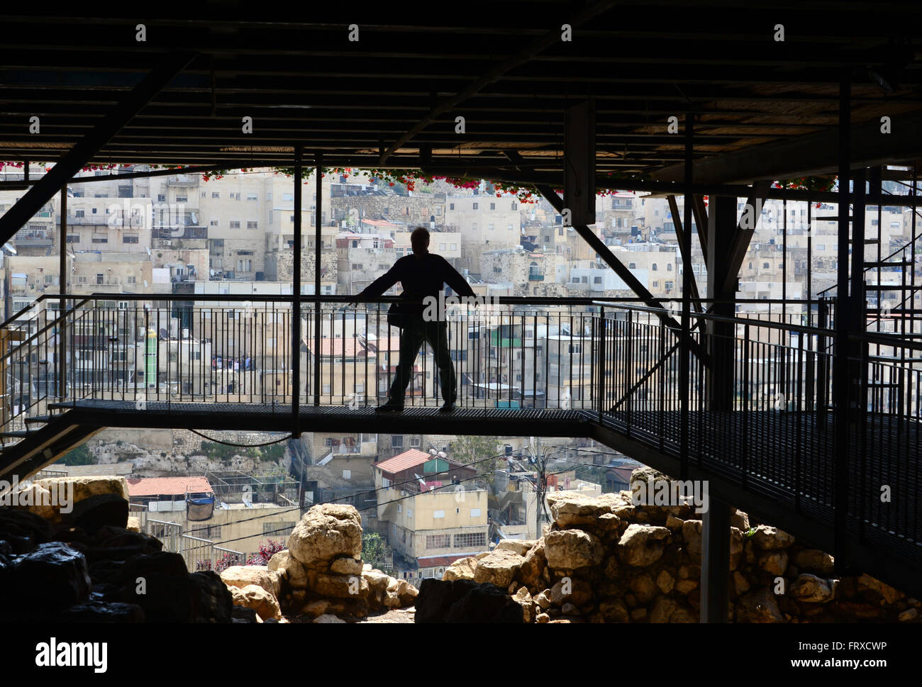 Città di David, Gerusalemme, Israele Foto Stock