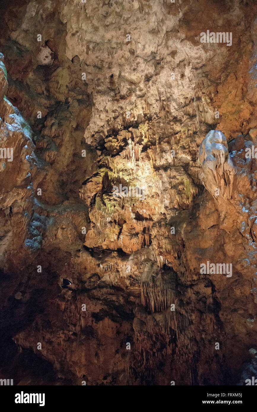 Grotta Schertelshohle, Westerheim, Baden-Württemberg, Germania Foto Stock