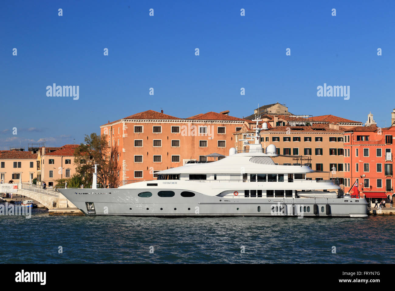 Yacht Sun fortunato, IMO 1008243 Foto Stock