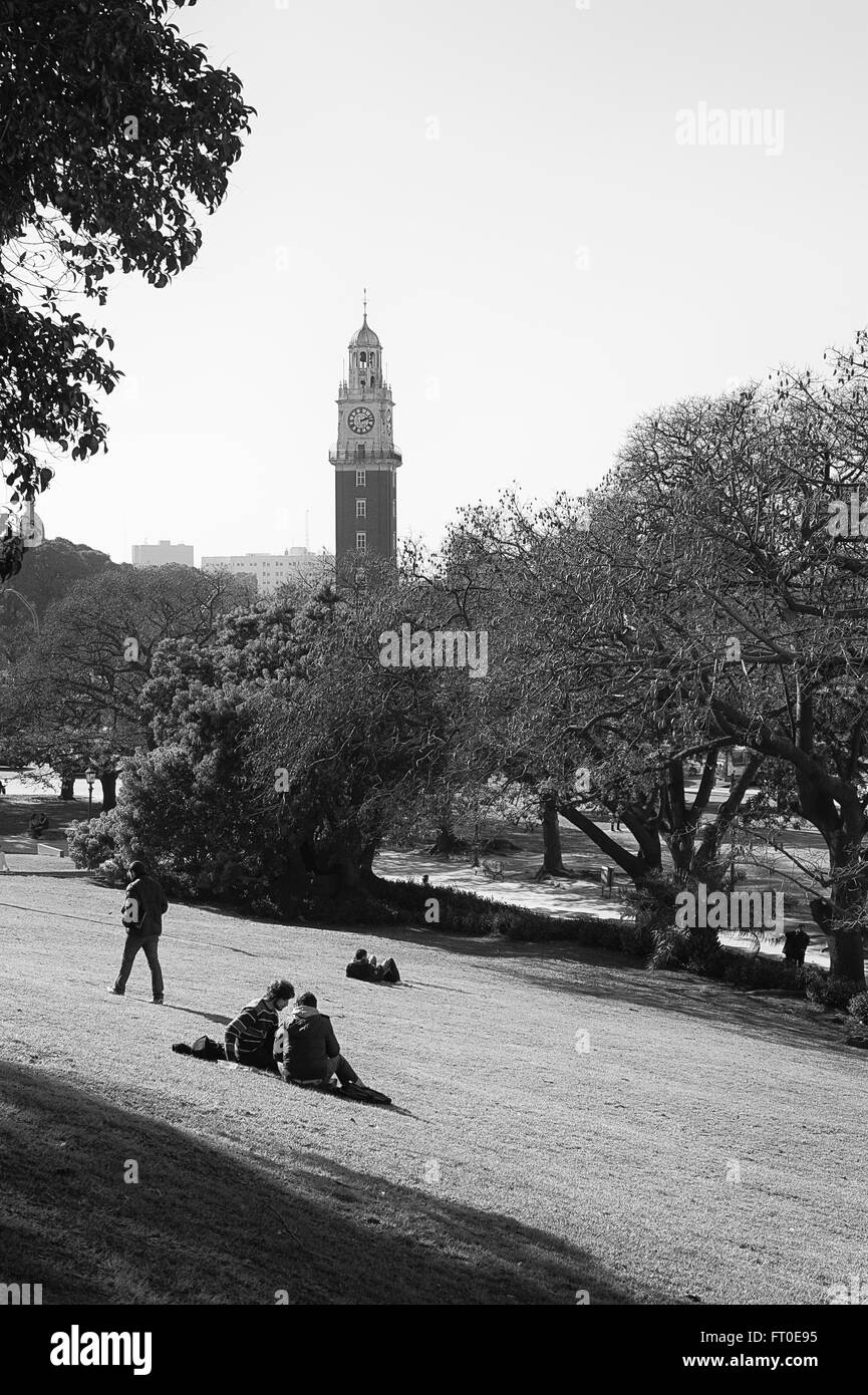 Plaza San Martin, Buenos Aires Foto Stock