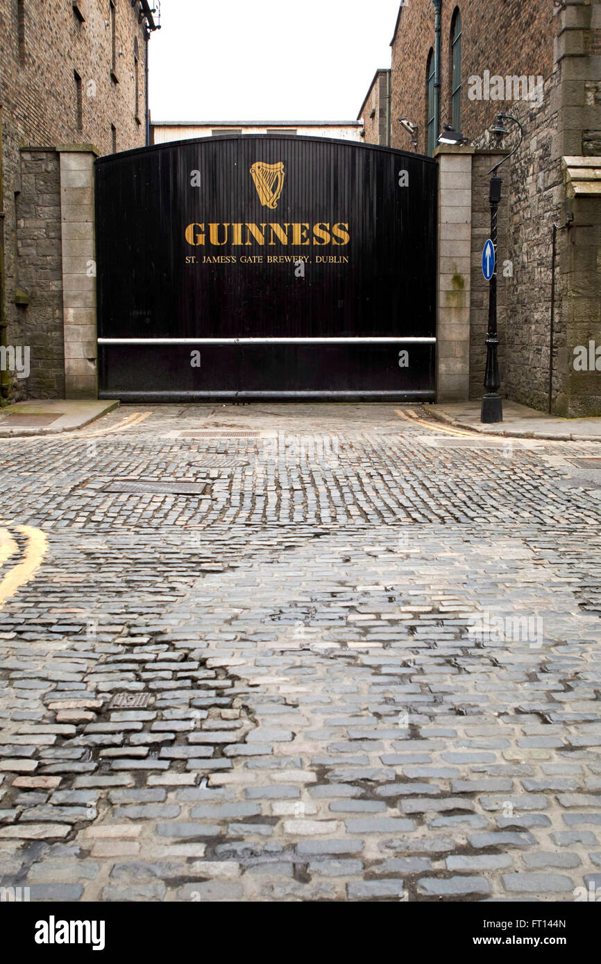 La Birreria Guinness St jamess gate Dublino Irlanda Foto Stock
