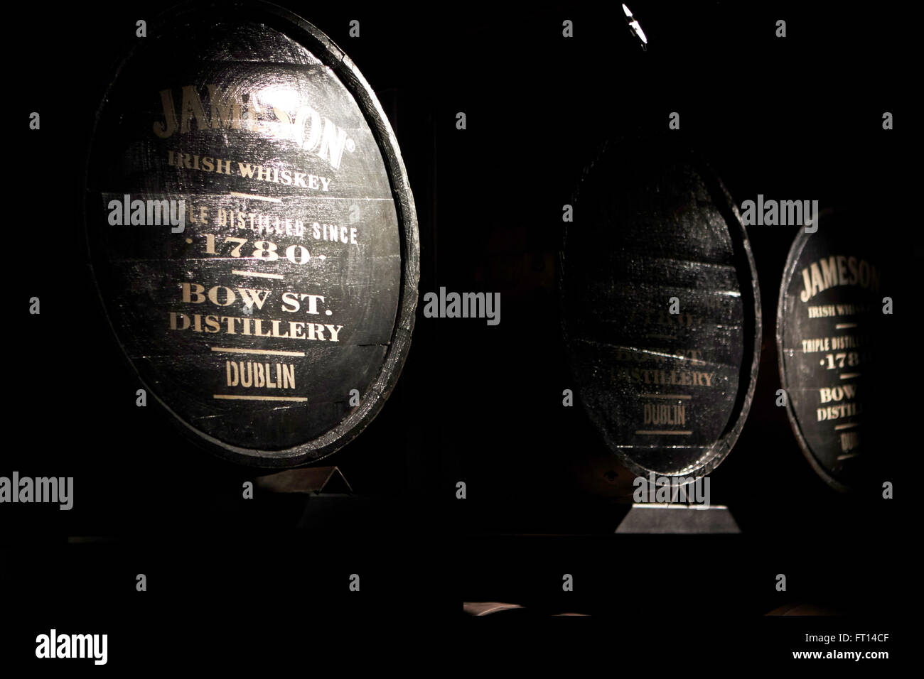 Jameson vecchia distilleria di whisky experience Dublino Irlanda Foto Stock