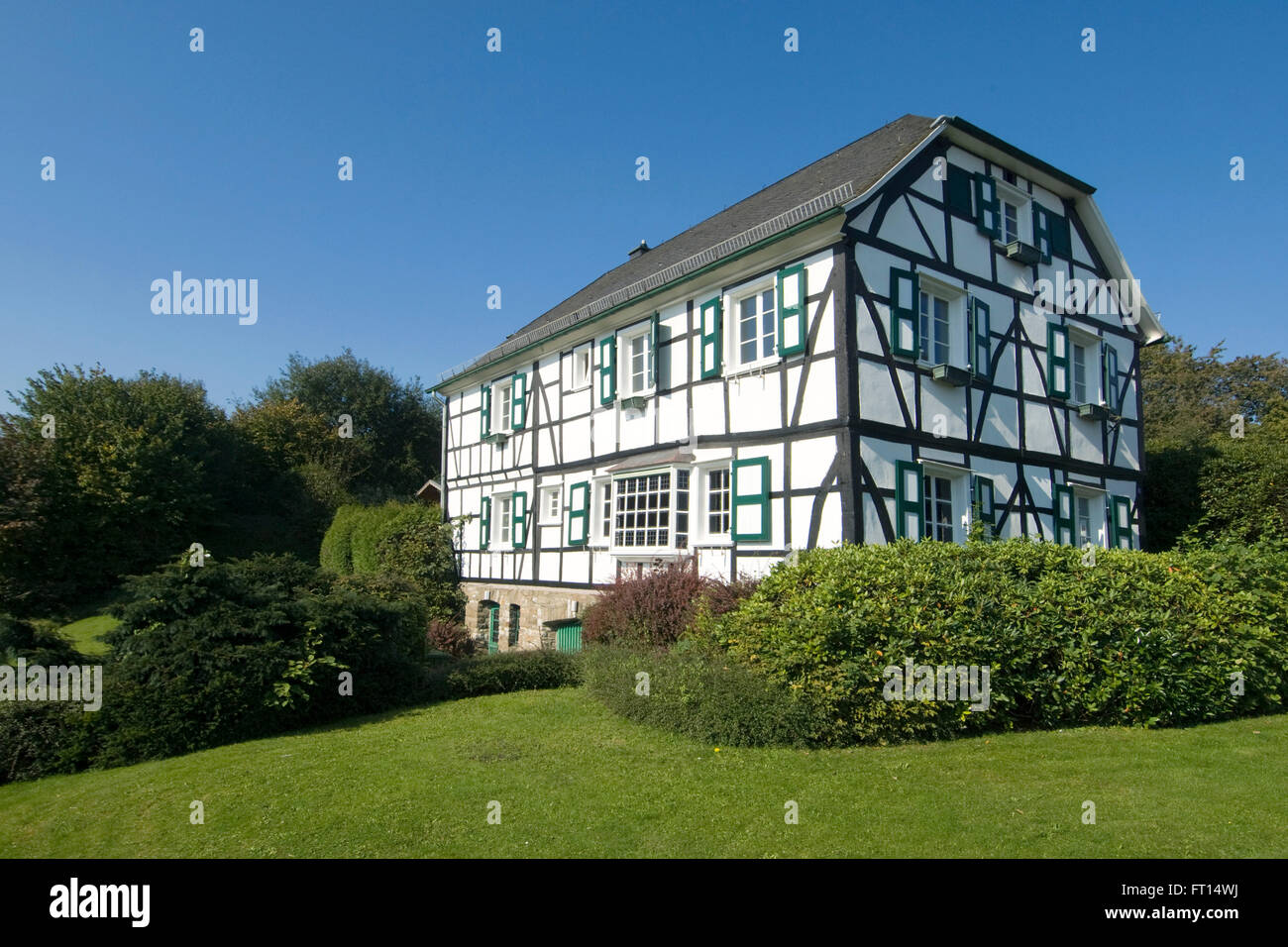 BRD, Renania settentrionale-Vestfalia, Kürten Rheinisch-Bergischen im Kreis, Fachwerkhaus Foto Stock