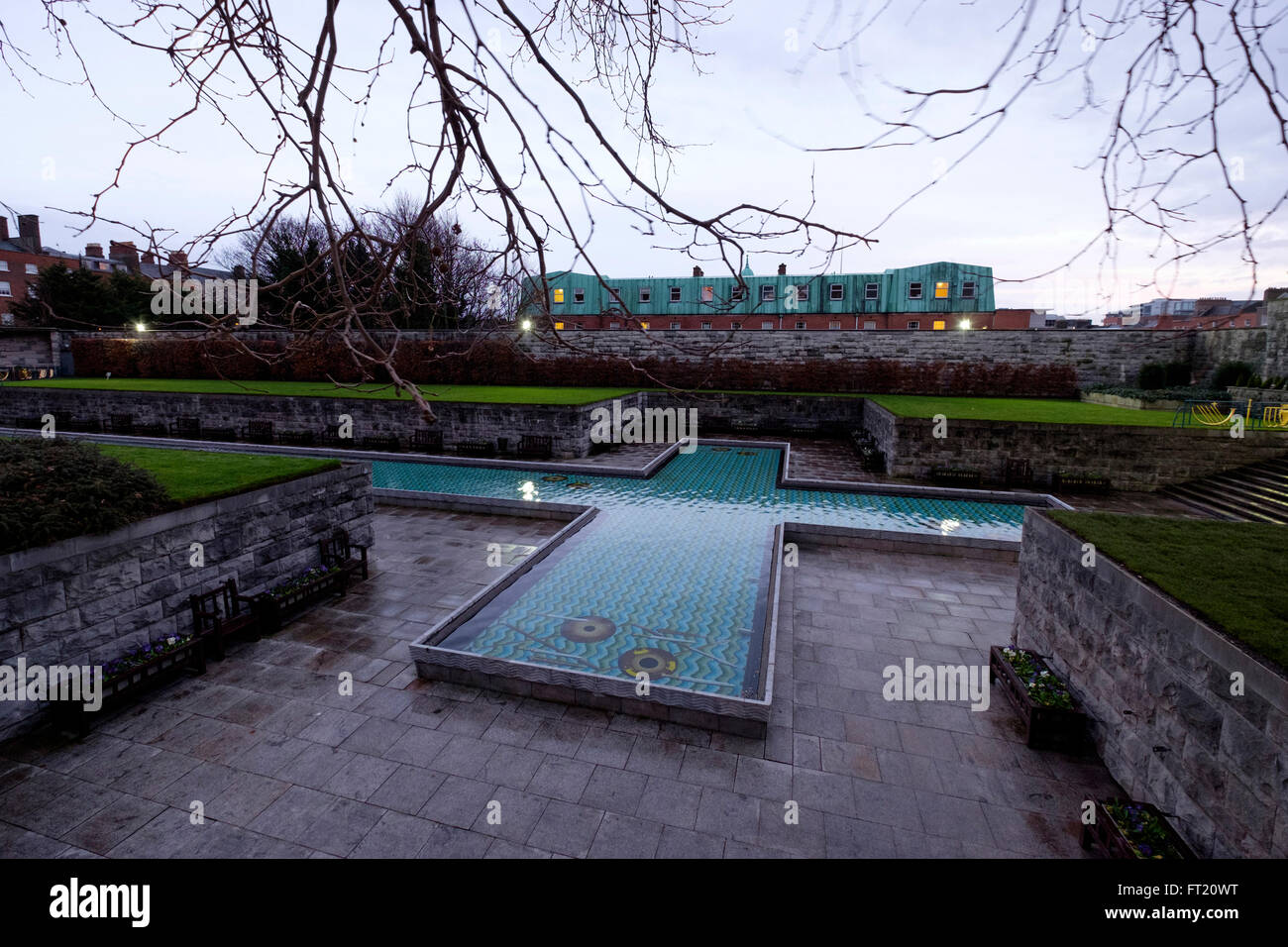 Giardino della Rimembranza, Dublin, Repubblica di Irlanda Foto Stock
