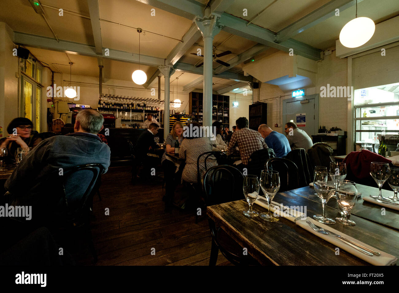 La scala di avvolgimento ristorante a Dublino Repubblica di Irlanda, Europa Foto Stock