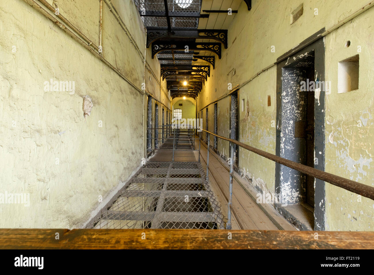 Kilmainham Gaol prigione a Dublino Repubblica di Irlanda Foto Stock
