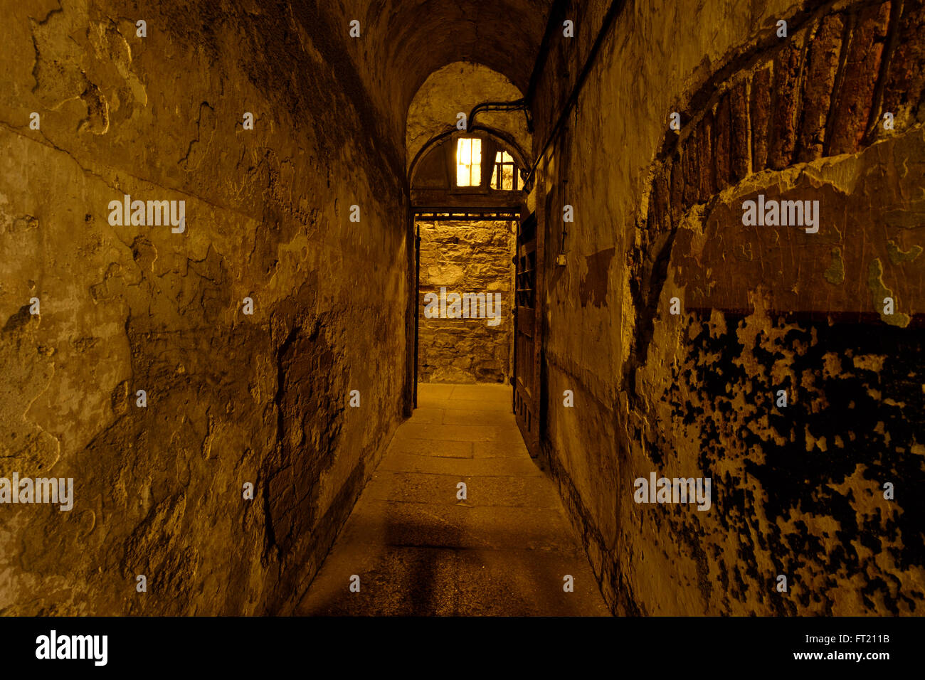 Kilmainham Gaol prigione a Dublino Repubblica di Irlanda Foto Stock