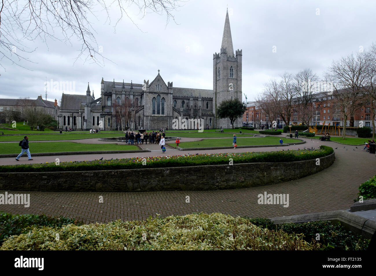 Saint Patrick a Dublino Repubblica di Irlanda, Europa Foto Stock