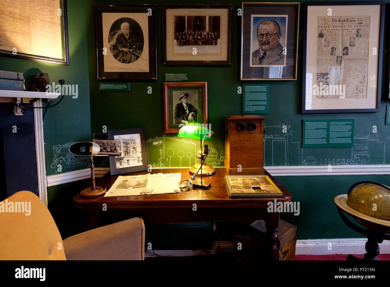 Il piccolo museo di Dublino interno, Repubblica di Irlanda, Europa Foto Stock