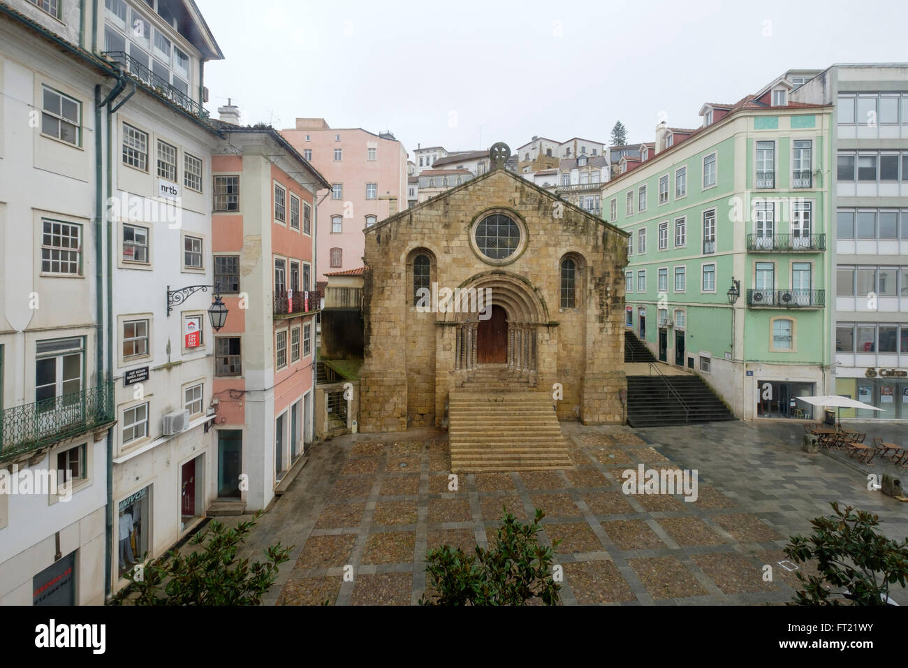São Tiago chiesa di Coimbra, Portogallo Foto Stock