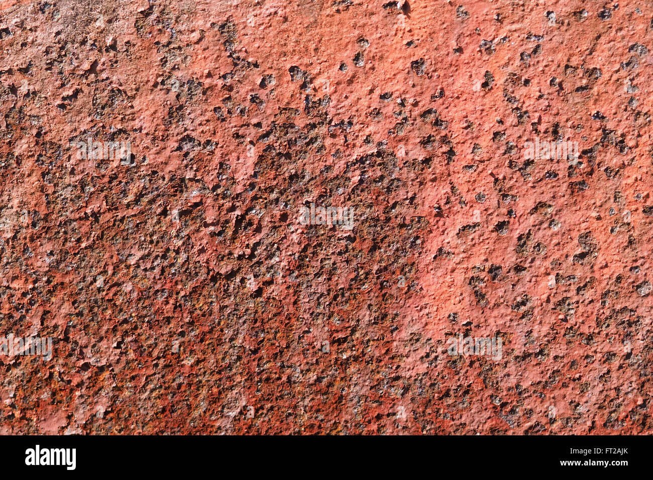 La texture arrugginendo metallo 2 Foto Stock