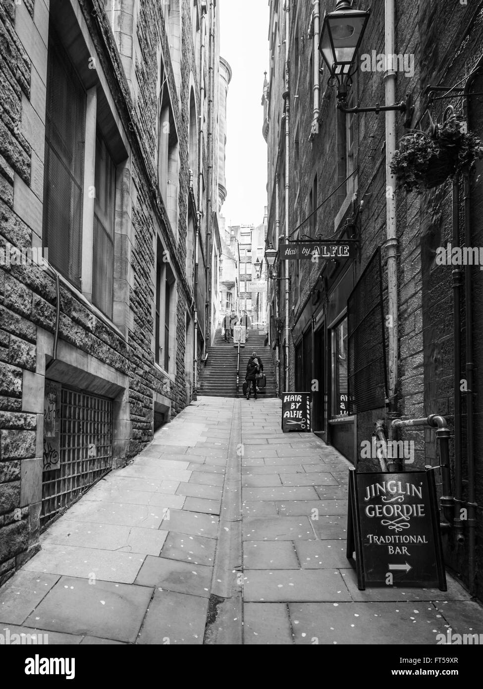Vicolo di Edimburgo Foto Stock Vicolo di Edimburgo Foto Stock